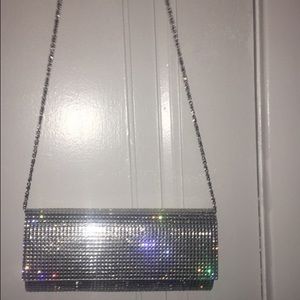 Silver clutch