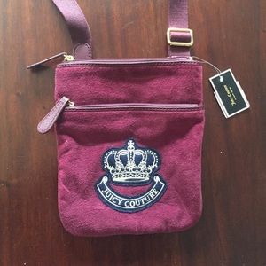 Juicy couture cross body bag. New with tags.