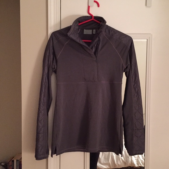 Athleta warm Quarter half 1/2 1/4 Zip vortex