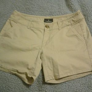 America eagle khakis shorts