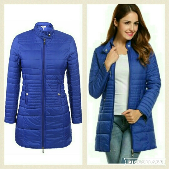 "SALE" LINED QUILTED OUTWEAR LONG COAT