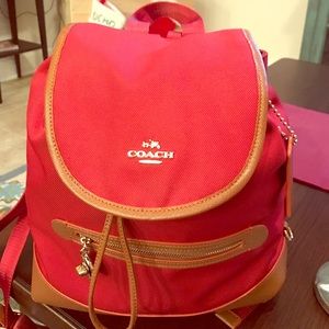 Coach bag (back pack style)