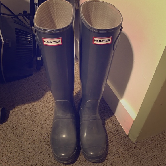 Grey Hunter Boots!