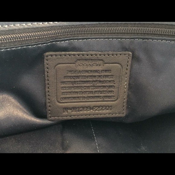 Authentic Coach carry all - Picture 2 of 2
