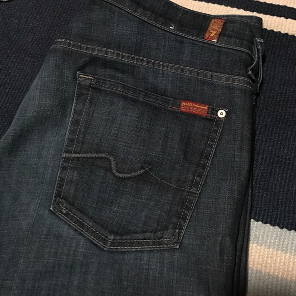 7 for all Mankind Other - 'Austyn' Relaxed Straight Leg (Los Angeles Dark)