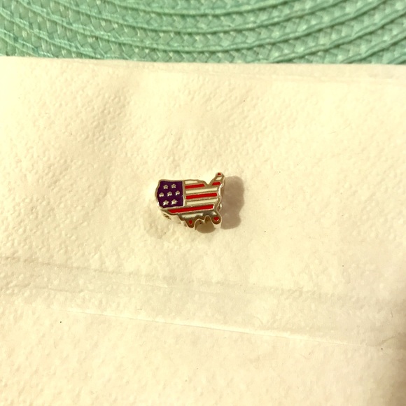 American Flag USA Pandora bracelet charm
