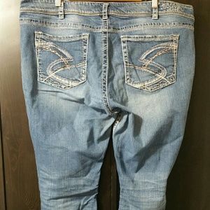 Silver Suki Surplus distressed jeans, 24w