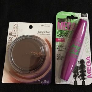 Cover Girl Bronzer Ebony Bronze & LA Color Mascara