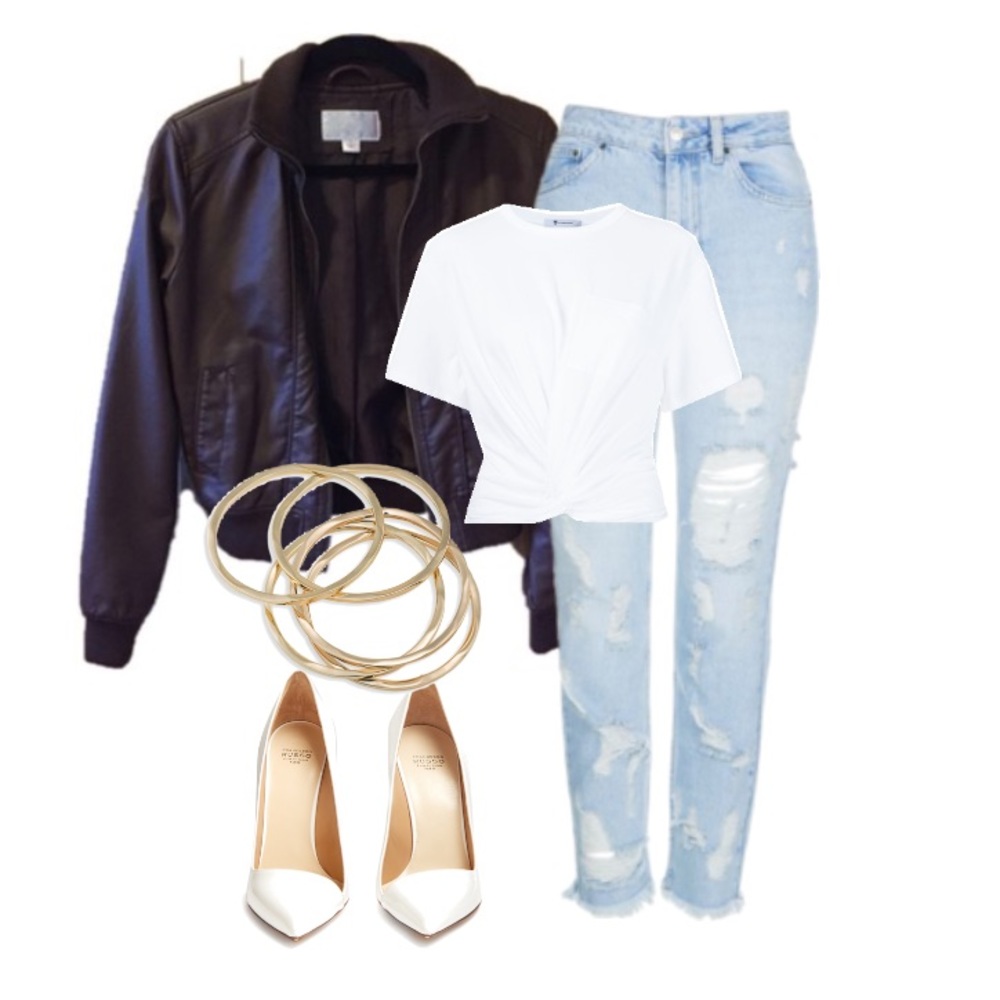 Xhilaration • Brown Leather Jacket