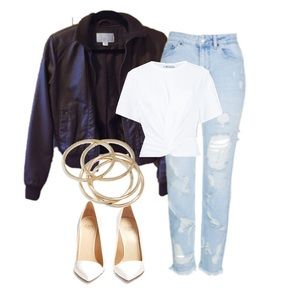 Xhilaration • Brown Leather Jacket