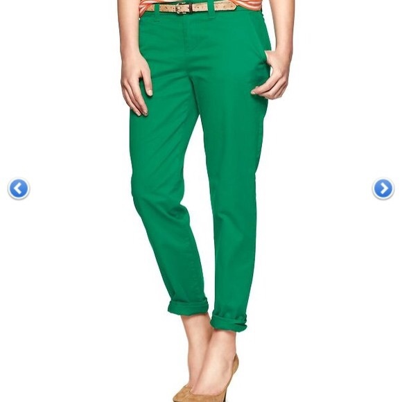 Garland green "broken in straight" Khakis by Gap - Picture 1 of 1