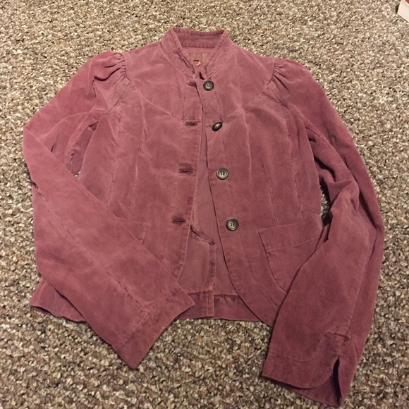 Unique FCUK Jeans Dusty Pink Corduroy Jacket