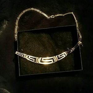 PRICE DROP! Greek Necklace, Earing Set