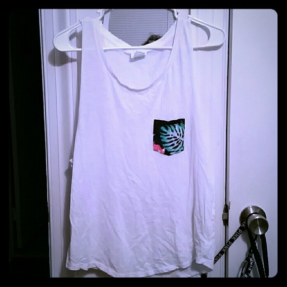 VS PINK cut out tank