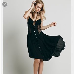 Intimately Free People Shirt Tail Slip