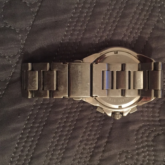 Michael Kors Roman numeral Silver watch