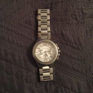 Michael Kors Roman numeral Silver watch
