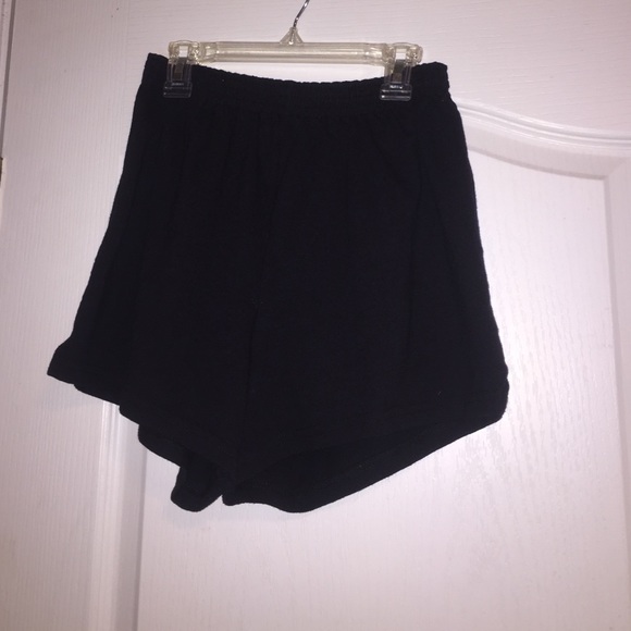 Bundle! Black and white soffe shorts