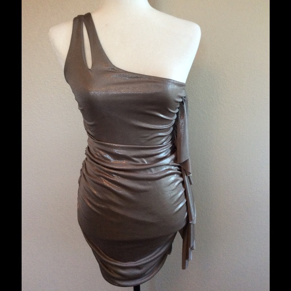 Guess one shoulders dress