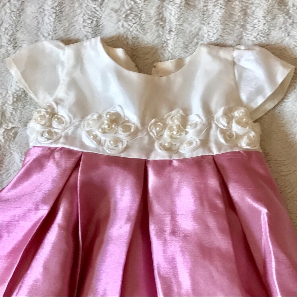 NWT Sweet Girl dress with pearl details
