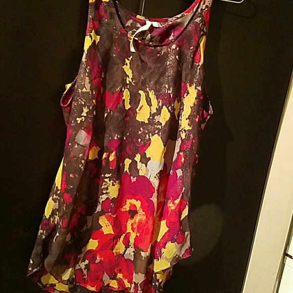 Rachel Roy printed tank