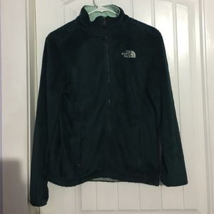 Navy blue north face jacket