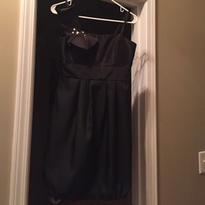 Max and Cleo (BCBG brand) black cocktail dress