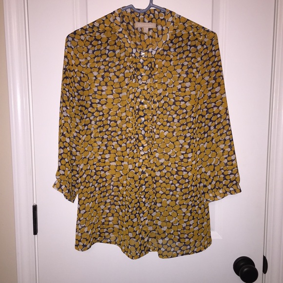 🎀 Banana Republic 3/4 sleeve tunic Blouse 🎀 - Picture 1 of 2