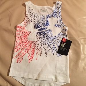 Girl's. Under Armour tank 4T