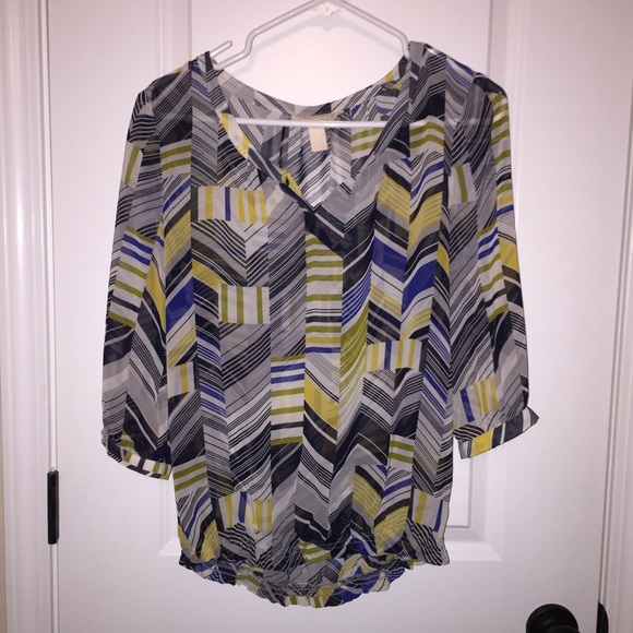 💜 Banana Republic 3/4 sleeve Blouse 💜