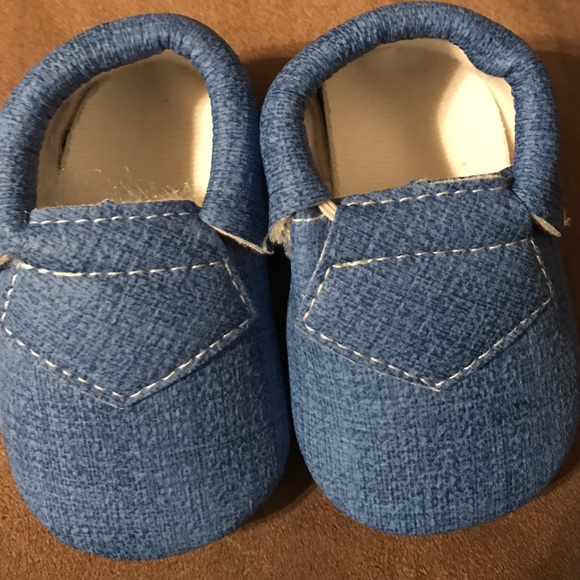 Blue Moccasins