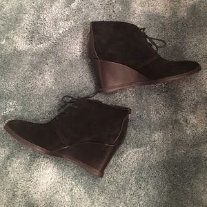 Etienne Aigner Black Booties
