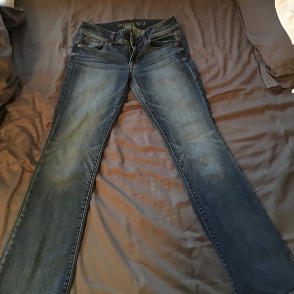 American eagle kick boot super stretch jeans