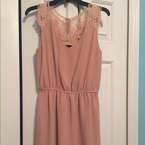Tan sun dress