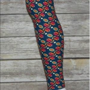 BNWT LuLaRoe OS one size leggings tulips
