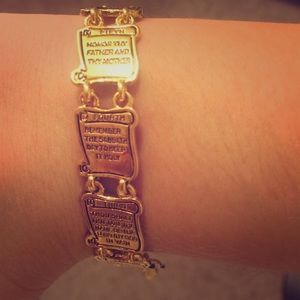Ten Commandments Bracelet
