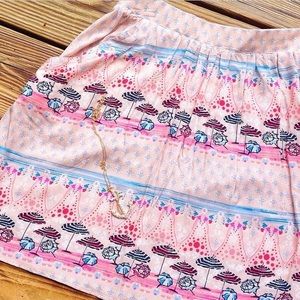 LC Beach Umbrella Mini Skirt