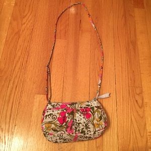 Vera Bradley floral print cross body bag