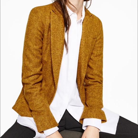 NWOT Zara Premium Wool Blazer
