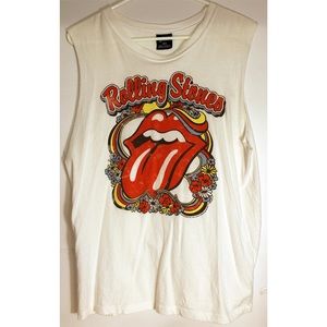 rolling stones muscle tee