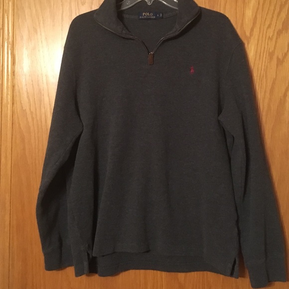 Polo Ralph Lauren Men's Large Grey Sweater