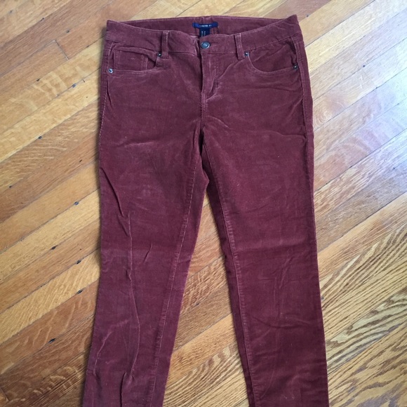 Forever 21 burnt orange corduroy jeans