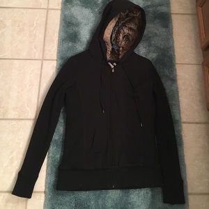 Buffalo faux fur lined jacket