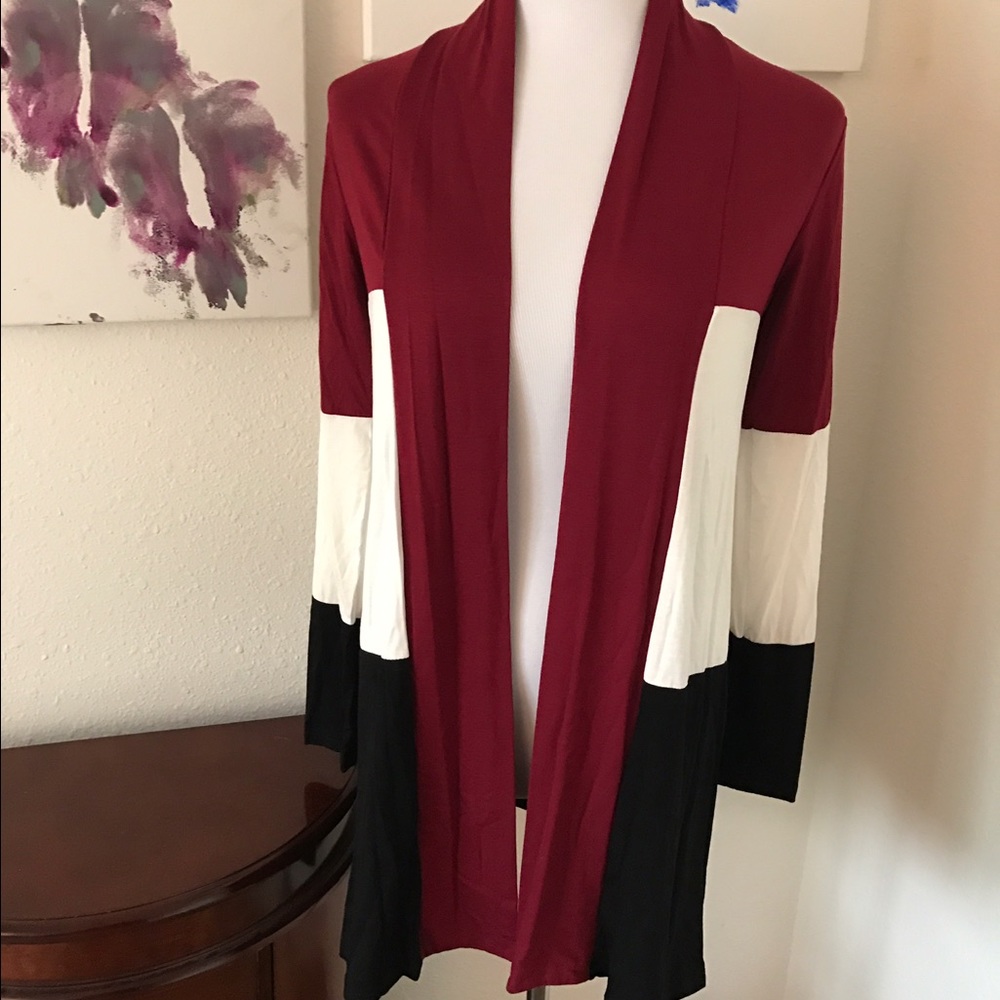Open Front Cardigan