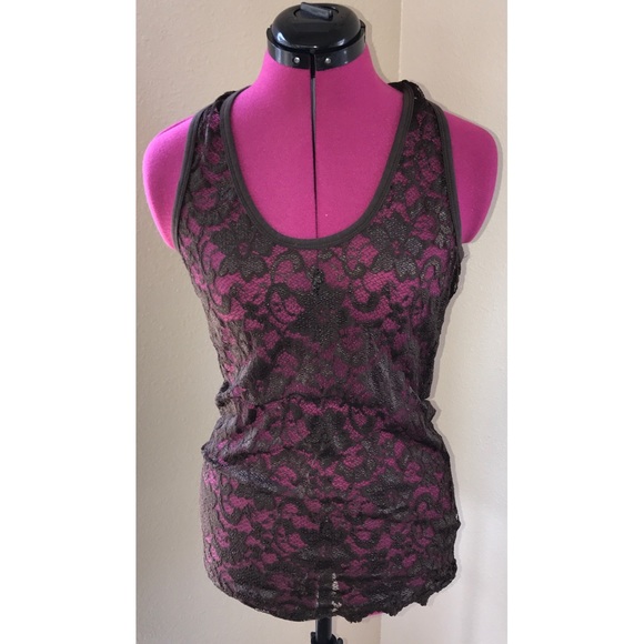 BKE lace tank