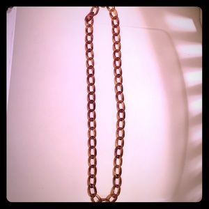 Tortoise brown Jcrew long necklace