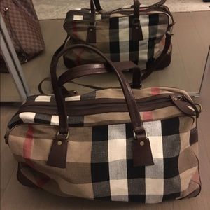 Authentic Burberry Weekender Bag