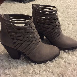 Fergalicious grey booties