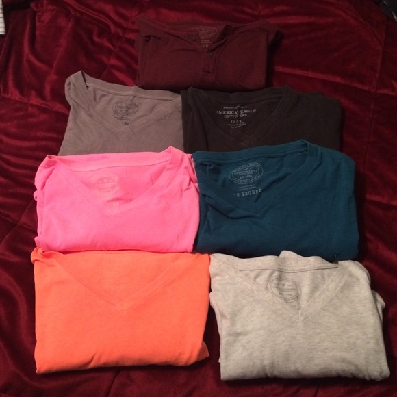American Eagle V Necks
