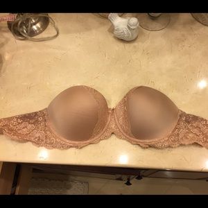 Victoria secret strapless bra